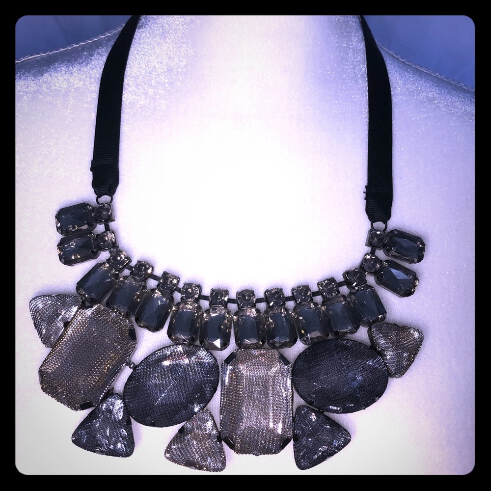 Rhinestone Statement Necklace as Seen on The Hills